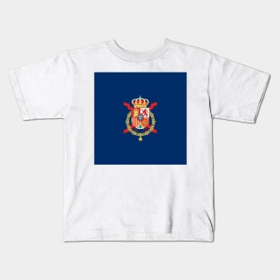 Royal Standard/Flag of king Juan Carlos I of Spain Kids T-Shirt